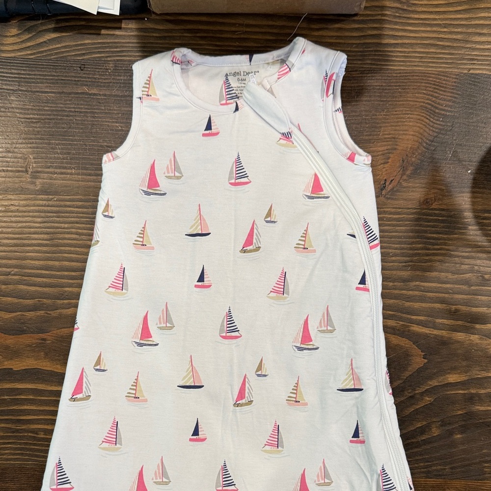 Sailboat Print Kids Pajamas
